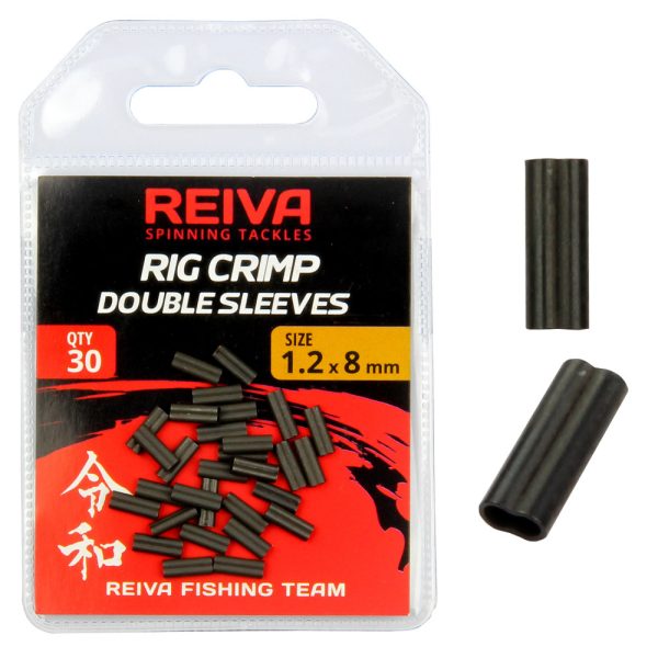 Reiva Crimphülse Doppelt 1,0x8mm 30 Stück