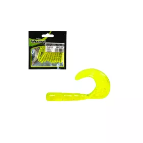  __TAG0__Wizard Harpex Twist Larva Clear-Green 5cm Kunstköder 10 Stück