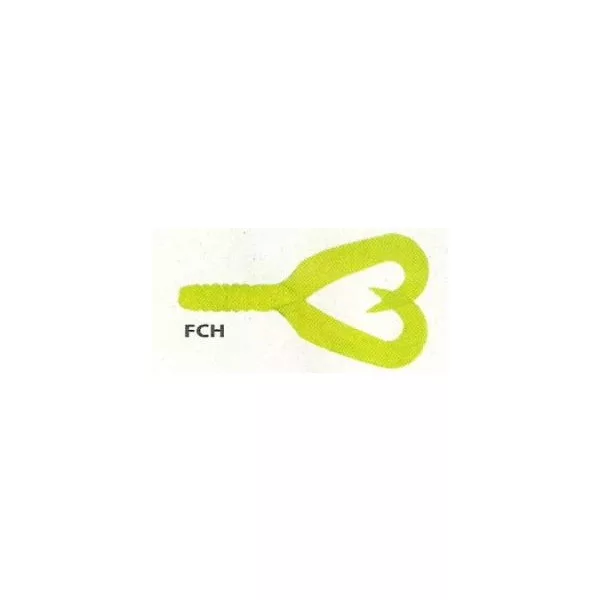 Manns Bait Co. Ltd Doppelschwanz-Twister Twister FCH 101mm - 8 Stk.