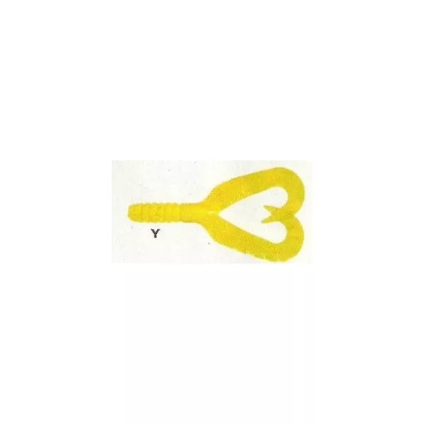 Manns Bait Co. Ltd Doppelschwanz-Twister Twister Y 101mm - 8 Stk.