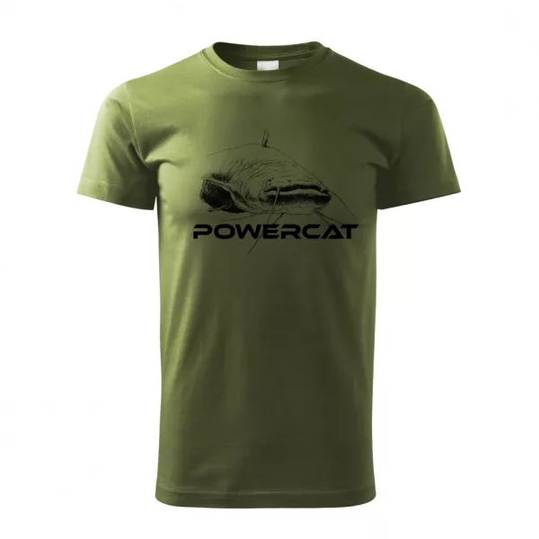 Nevis Powercat Grünes T-Shirt XL
