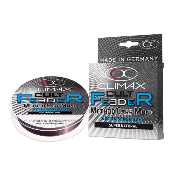 Climax Cult Feeder Method Carp Mono 300m 0,25mm Dark Brown Monofile Hauptschnur