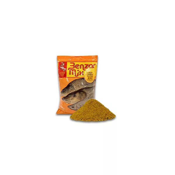 Benzár Mix Karpfen-Karausche Gelb Futter 1kg