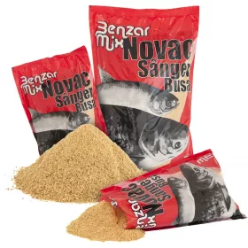   Benzár Mix Novac Sanger Silberkarpfen Fischmehlfreies Feeder Futter 1kg