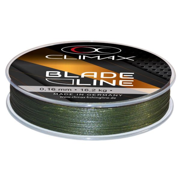 Climax Blade Line Olive Green 100m 0,50mm 54kg Geflochtene Hauptschnur