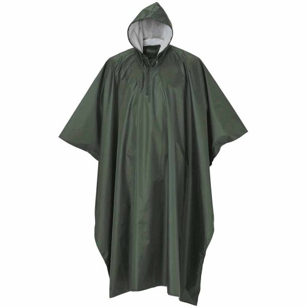 Pinewood Rainfall Poncho Grün Regenbekleidung #100