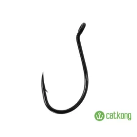   Delphin Waller Einzelhaken CATKONG SuPOWER / 4 Stk 6/0 BEND-O