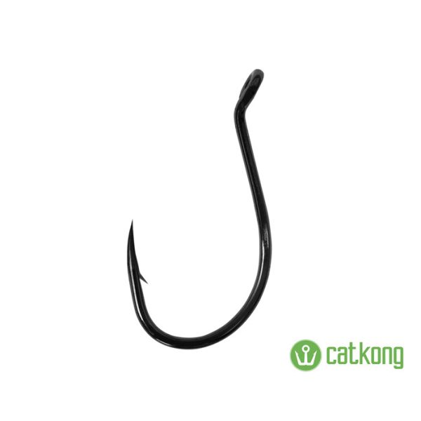 Delphin Waller Einzelhaken CATKONG SuPOWER / 4 Stk 6/0 BEND-O