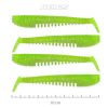 Nevis Impulse Shad 10cm 6,92gr 4 Stück/Packung Fluo Grün Glitzer X2 Kunststoffköder
