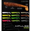 Nevis Impulse Shad 7,5cm 3,05gr 5Stk/Pckg Schwarz-Silber Plastikköder