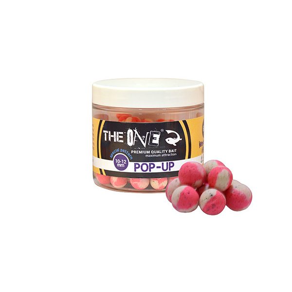 The One Pop Up Lemon Fish Garlic Rosa-Weiß 10-12mm Pop Up 60gr