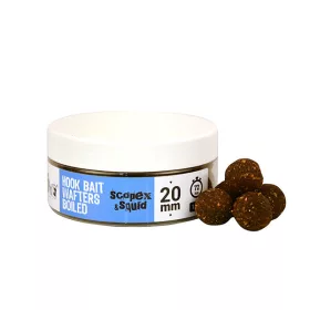   The Big One Hook Bait Wafters Boilie Scopex Squid 20mm Gekochter Hakenköder-Boilie 150gr