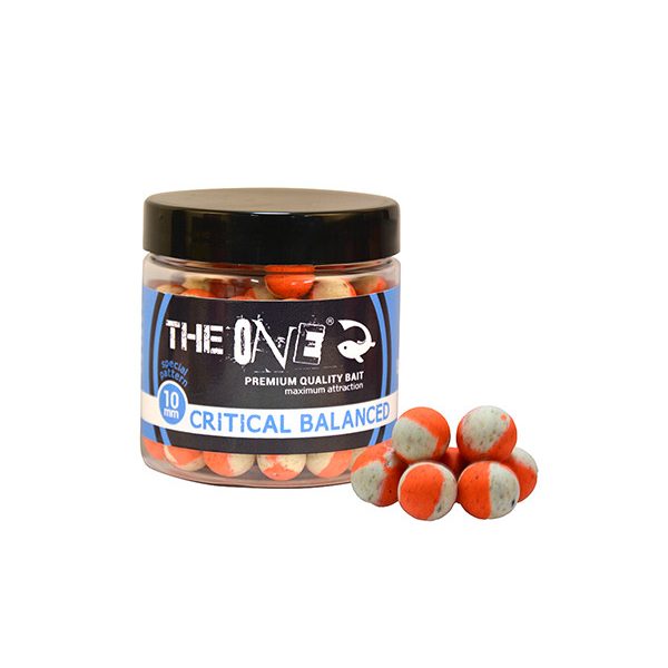 The One Critical Balanced Hookbait Scopex-Squid 10mm Orange-Weiß Leichtgewicht-Hakenköder 50gr