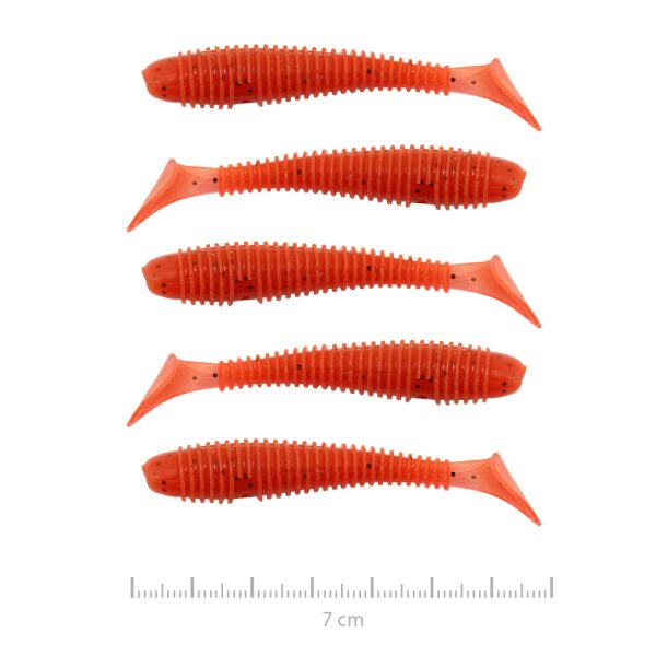 Nevis Vantage Swinger 7cm 2,96gr 5 Stk./Pack. Orange Plastikköder
