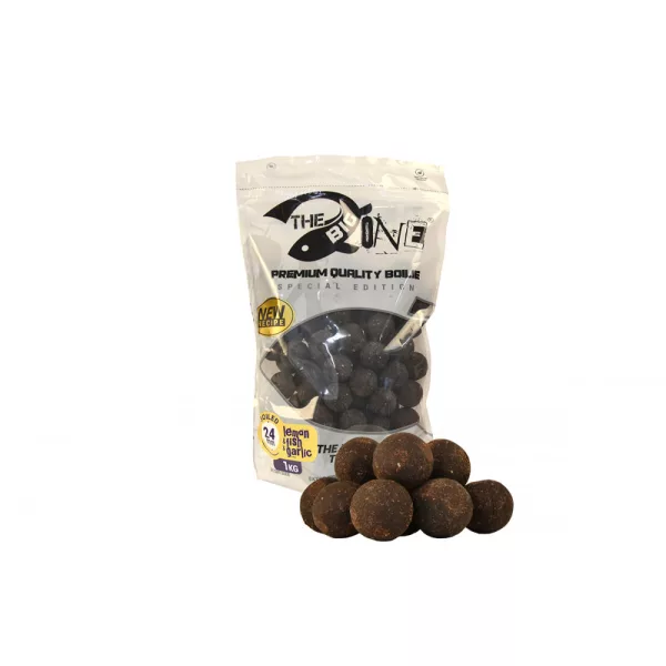 The Big One Boilie Zitrone&Fisch&Knoblauch 24mm 1kg Futterboilie