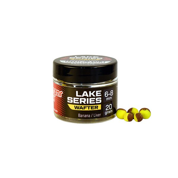 Benzár Mix Lake Series Wafter 6-8 mm Banane&Leber Hakenköder