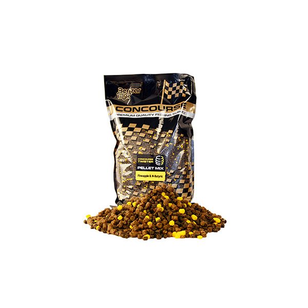 Benzár Concourse Twister Pellet Mix Pineapple-N-Butyric Ananas-Buttersäure Futterpellet 800gr