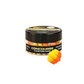   Benzár Concourse Twister Mini Hakenköder Schoko-Orange 5,5mm 17gr