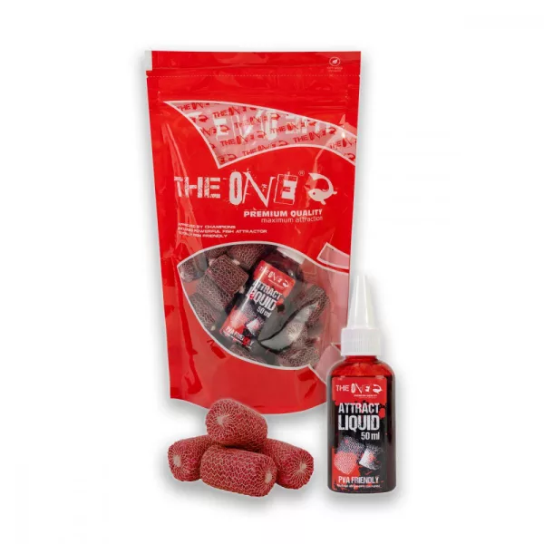 The One PVA Wurst + 50ml Liquid Red