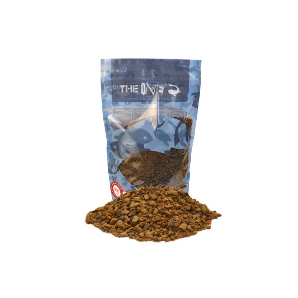 The One Pellet Crumble Mix Erdbeer-Muschel Futterpellet 800gr