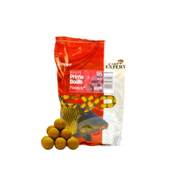 Carp Expert Smart Prime Boilie Ananas 16mm Futterboilie 800gr