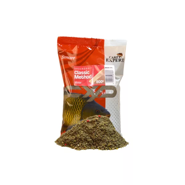 Carp Expert Smart Groundbait Classic Method Winter Futter 800gr