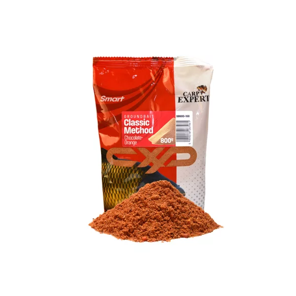 Carp Expert Smart Groundbait Classic Method Chocolate-Orange Futter 800gr