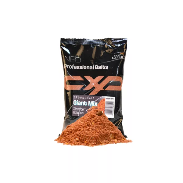 Carp Expert Neo Giant Mix Erdbeere-Oktopus Futter 800gr