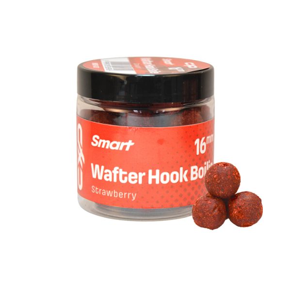 Carp Expert Smart Wafter Haken Boilie Erdbeere 16mm Hakenköderboilie 70gr