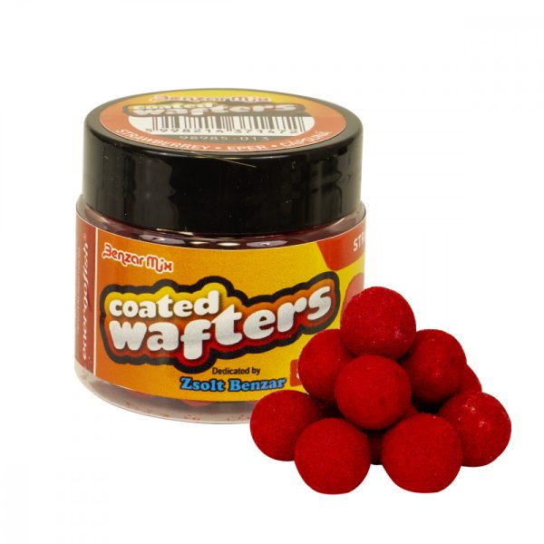 Benzar Coated Wafters 8Mm Erdbeere 30Ml Rot