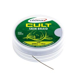   Climax Cult Carp Skin Braid 15m 30lb Camou Green Geflochtenes Vorfach