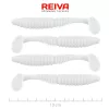 Reiva Zander Power Shad 10cm 7,05gr 4 Stk./Pack (Weiß) Gummiköder