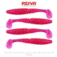 Reiva Zander Power Shad 10cm 7,05gr 4 Stk./Pack (Pink Glitzer) Gummiköder