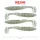 Reiva Zander Power Shad 10cm 7,05gr 4 Stk./Pack (Silber Glitzer) Gummiköder