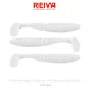 Reiva Zander Power Shad Classic White 12,5cm Gummiköder 3 Stück