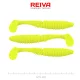 Reiva Zander Power Shad Lemonade 12,5cm Gummiköder 3 Stück