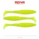 Reiva Zander Power Shad Flash Lemonade 12,5cm Kunststoffköder 3Stk