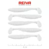 Reiva Zander Power Shad 8cm 3,18gr 5 Stk/Pck (Weiß) Plastikköder