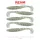 Reiva Zander Power Shad 8cm 3,18gr 5 Stk/Pck (Silber Glitzer) Plastikköder