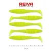 Reiva Zander Power Shad 8cm 3,18gr 5 Stk/Pck (Fluo Grün) Plastikköder