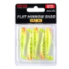 Reiva Flat Minnow Shad Watermelon 5cm 1,3gr Kunststoffköder 5 Stk.