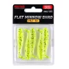 Reiva Flat Minnow Shad Poppy Green 5cm 1,3gr Kunststoffköder 5 Stk.