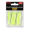 Reiva Flat Minnow Shad Flash Lemonade 5cm 1,3gr Kunststoffköder 5 Stk.