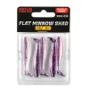 Reiva Flat Minnow Shad Purple Pearl 5cm 1,3gr Kunststoffköder 5 Stk.