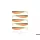 Reiva Flat Minnow Shad 10cm 4 Stk./Pkg. (Schwarz-Weiß-Orange) Gummifisch