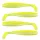 Reiva Flat Minnow Shad 10cm 4Stk/Pack (Gelb-Silber)