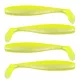 Reiva Flat Minnow Shad 10cm 4Stk/Pack (Gelb-Silber)