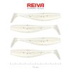 Reiva Flat Minnow Shad 10cm Pearl Dot Plastik-Köder 4 Stk.