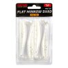 Reiva Flat Minnow Shad 10cm Pearl Dot Plastik-Köder 4 Stk.