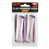 Reiva Flat Minnow Shad 10cm Purple Pearl Plastik-Köder 4 Stk.